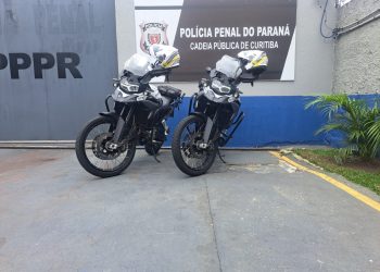 Pelotão motos prende foragido por latrocínio no centro de Curitiba