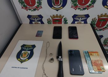 Criminoso é preso pela Guarda Municipal após assaltar casal e usar cartão das vítimas em compras