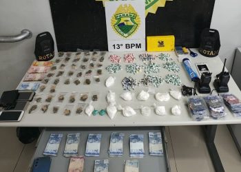ROTAM prende traficante no México 70 e apreende drogas