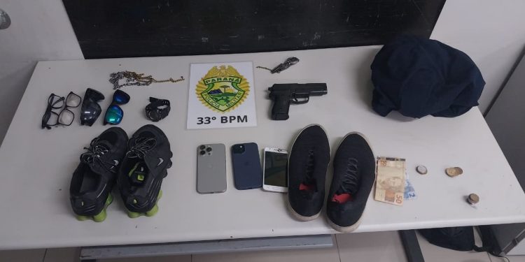 Após série de assaltos, homem é preso pela Polícia Militar no Centro de Curitiba