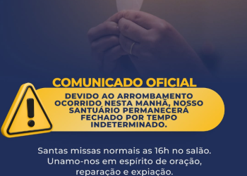 Santuário é arrombado e hóstias consagradas são furtadas