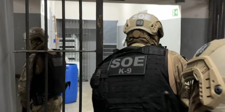 Polícias Penal e Militar realizam nova fase da Operação Intramuros no Paraná