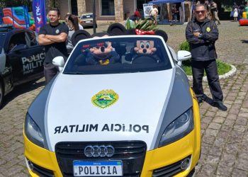 PM e Grupo Delta realizam ação solidária em homenagem ao Dia das Crianças em Curitiba