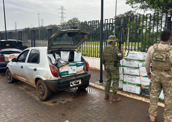 PF e BPFRON apreendem dois veículos com mercadorias descaminhadas no Paraná