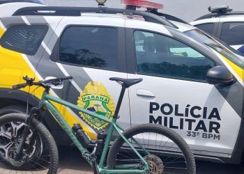 33º BPM recupera bicicleta avaliada em quase R$ 4 mil após furto no Centro de Curitiba
