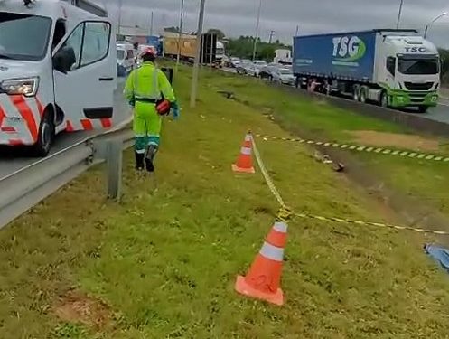 Com apenas 3 dias de moto nova, jovem perde a vida ao sofrer queda na marginal da BR-376
