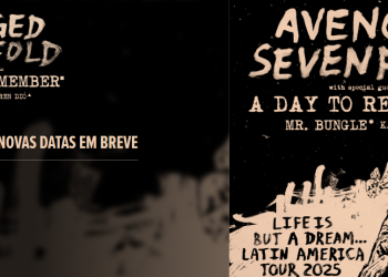 Avenged Sevenfold adia show em Curitiba para 2026