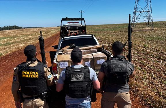 PF apreende carga de cigarros eletrônicos