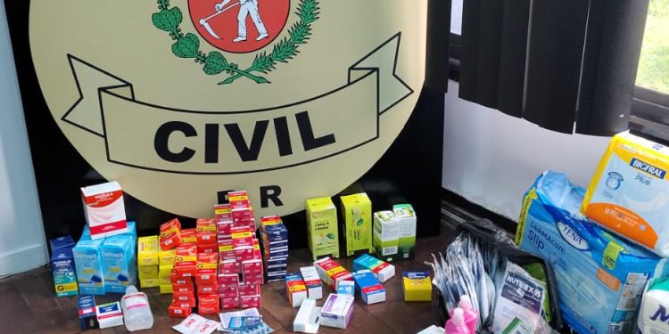 PCPR prende duas pessoas em flagrante e apreende medicamentos vencidos durante ação na Capital