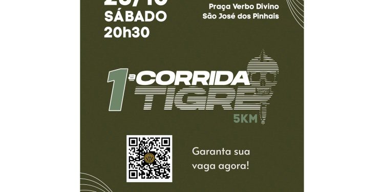 Tigre celebra 25 anos com corrida noturna em outubro; inscrições estão abertas