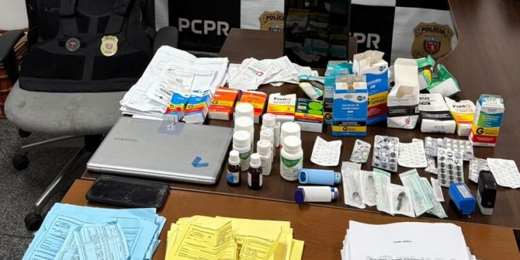 PCPR prende homem por falsificação de documentos e outros delitos em Campo Largo