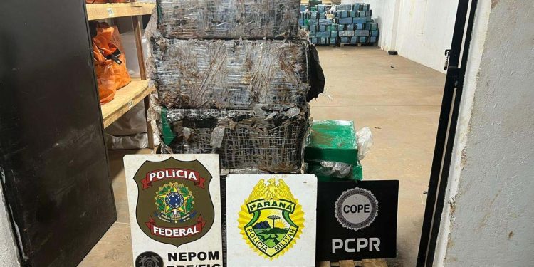 PMPR apreende mais de 1,1 tonelada de drogas durante Operação Diakopí IV