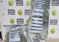Ação da PMPR resulta em prisão e apreensão de drogas em chácara