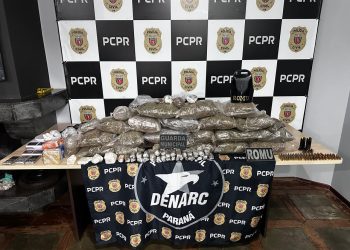 PCPR, PMPR e GCM prendem seis pessoas e apreendem mais de 26 kg de drogas em Cascavel