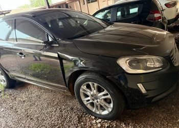 PCPR apreende veículo envolvido em acidente ocorrido na BR-277