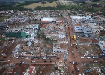 Simepar confirma três tornados na sexta com ventos de até 330 km/h e há outras suspeitas em análise