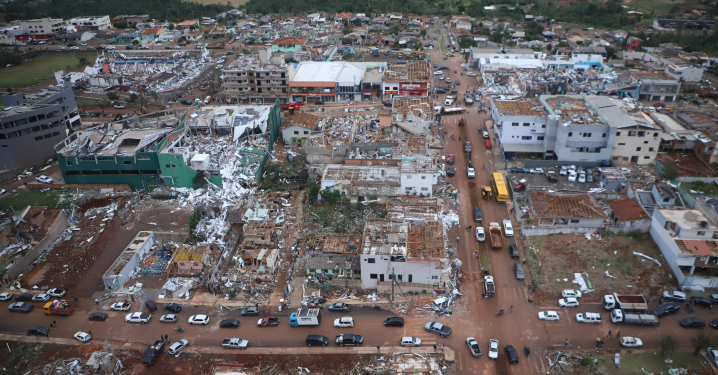 Simepar confirma três tornados na sexta com ventos de até 330 km/h e há outras suspeitas em análise