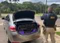 PRF apreende 360 quilos de maconha e recupera carro furtado em Guarapuava