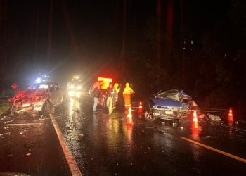 Tragédia na BR-373: quatro pessoas morrem em grave acidente envolvendo três veículos