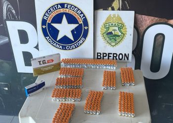 BPFRON apreende 488 ampolas de tirzepatida escondidas em veículo na PR-323