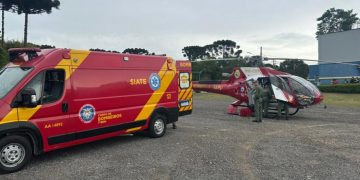 Prefeitura de Quatro Barras se manifesta em relação a acidente que deixou jovem motociclista em estado grave