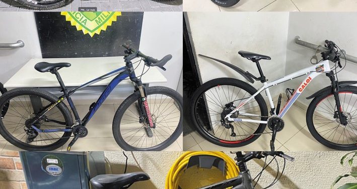Operação “Corta Corrente” do 13° BPM prende quadrilha e recupera cinco bicicletas furtadas em Curitiba