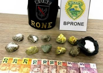 RONE prende integrante do PCC com drogas e dinheiro