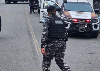 RONE neutraliza criminoso armado e apreende drogas, arma e munições