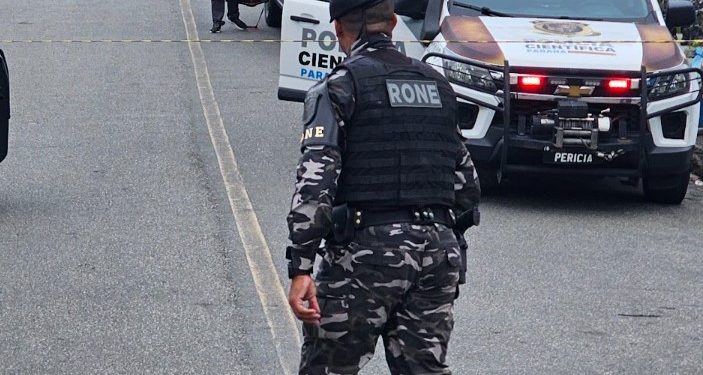 RONE neutraliza criminoso armado e apreende drogas, arma e munições