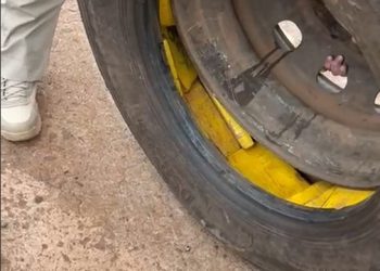 PRF apreende mais de 83 quilos de cocaína escondidos em pneus de carreta na BR-277