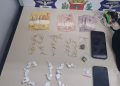 Guarda Municipal flagra dupla com mais de 100 pedras de crack e porções de cocaína na CIC