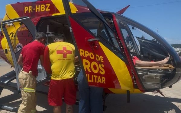 BPMOA atua no feriado prolongado com resgates no litoral; criança de 11 anos é salva após afogamento grave em Caiobá