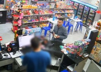 Indivíduo que assaltou posto de combustíveis é preso horas depois após ter imagem divulgada