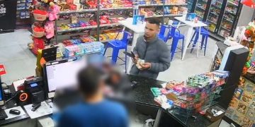 Indivíduo que assaltou posto de combustíveis é preso horas depois após ter imagem divulgada