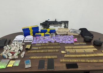 Ação da ROTAM resulta em apreensão de munições de fuzil e quase 10 kg de drogas no Campo de Santana