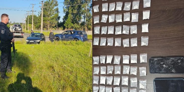 Procurado da Justiça e dois traficantes são presos pela ROMU em São José dos Pinhais