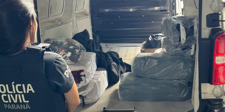 PCPR apreende materiais que seriam utilizados na falsificação de bonés