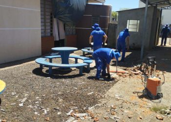 Paraná coloca detentos para reconstruir escolas e Apae de Rio Bonito do Iguaçu