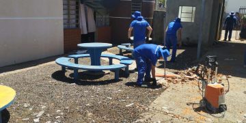 Paraná coloca detentos para reconstruir escolas e Apae de Rio Bonito do Iguaçu