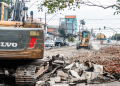 Novo bloqueio na Avenida Sete de Setembro começa para obras do BRT Leste/Oeste