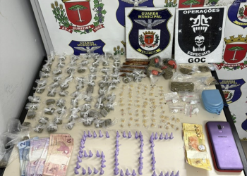 Grupo de Operações com Cães prende suspeito por tráfico de drogas