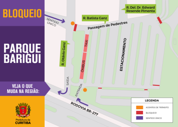 Prefeitura mantém operação especial para fluidez do trânsito durante o Natal no Barigui