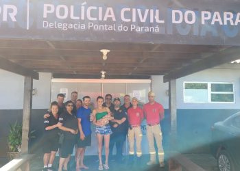 Policial civil salva bebê que estava engasgado em Pontal do Paraná