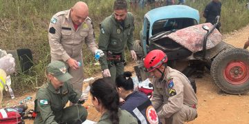 Colisão frontal deixa feridos graves na região metropolitana de Curitiba
