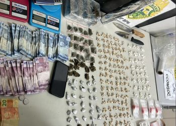 Homem é preso com cocaína, crack e maconha durante ação do 20º BPM no Cajuru