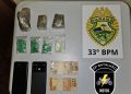33º BPM volta a agir na Rua Trajano Reis e prende traficante com cocaína, maconha e ecstasy