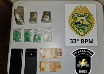 33º BPM volta a agir na Rua Trajano Reis e prende traficante com cocaína, maconha e ecstasy