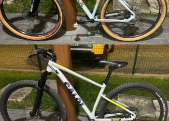 PM localiza duas bicicletas abandonadas após dupla fugir de abordagem no Parolin