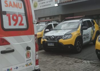 Polícia Militar impede tragédia e salva homem em surto no bairro São Braz, em Curitiba