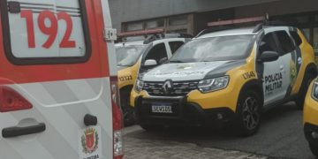 Polícia Militar impede tragédia e salva homem em surto no bairro São Braz, em Curitiba